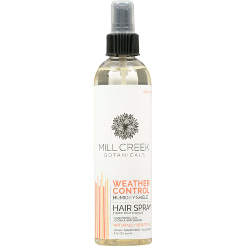 Mill Creek Botanicals - Weather Control Hair Spray - 8 fl oz (240 ml)