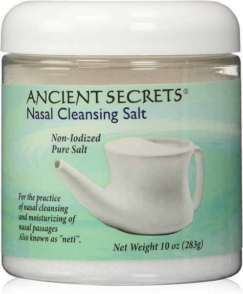 ANCIENT SECRETS - Nasal Cleansing Salt Jar - 10 oz. (283 g)