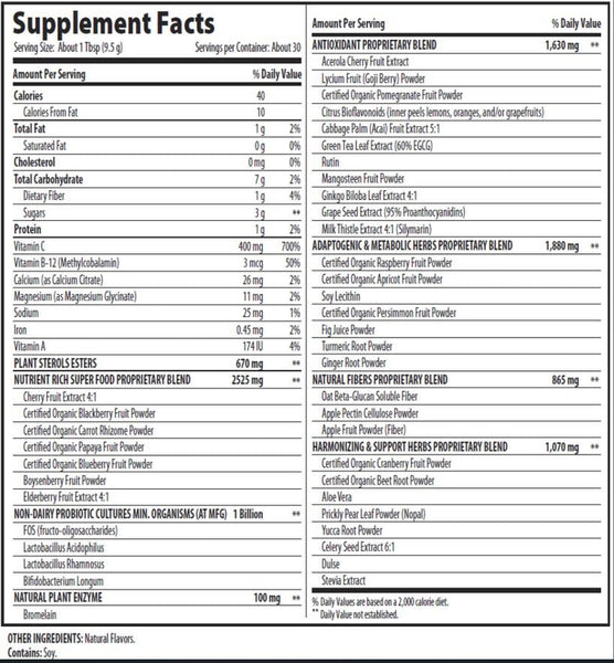 MacroLife Naturals - Miracle Reds Super Food - 10 oz. (283.5 g)
