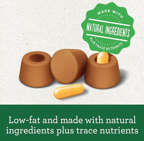 GREENIES - Pill Pockets Capsules Dog Treats Cheese Flavor - 30 Treats (3.2 oz./90 g)