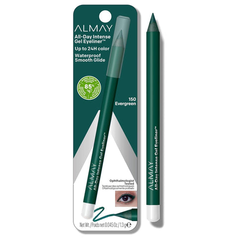 ALMAY - All-Day Intense Gel Eyeliner,  Evergreen - 0.045 oz (1.3 g)