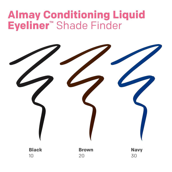 ALMAY - Conditioning Liquid Eyeliner, Navy - 0.03 fl oz (0.88 ml)