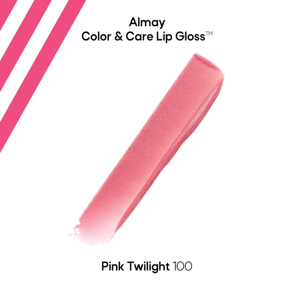 ALMAY - Color & Care Lip Gloss, Pink Twilight - 0.1 fl oz (3 ml)