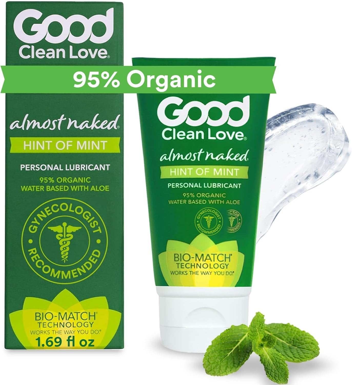 GOOD CLEAN LOVE - Almost Naked Personal Lube Hint of Mint - 1.69 fl oz Vitamin Grocer Australia GOOD CLEAN LOVE - Almost Naked Personal Lube Hint of Mint - 1.69 fl oz Vitamin Grocer Australia
