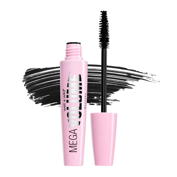 WET N WILD - MegaVolume Waterproof Mascara Black - 0.21 fl. oz. (6 ml)