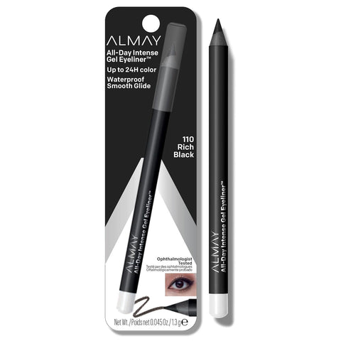 ALMAY - All-Day Intense Gel Eyeliner, Rich Black - 0.045 oz (1.3 g)
