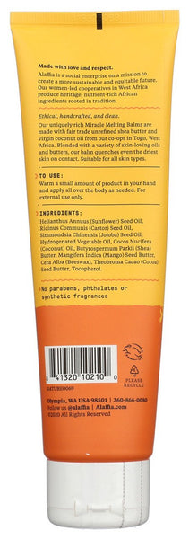 ALAFFIA - Miracle Melting Balm - 4 fl oz (188 ml)