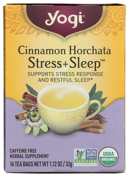 YOGI TEA - Yogi Tea Cinnamon Horchata Stress + Sleep - 16 bag