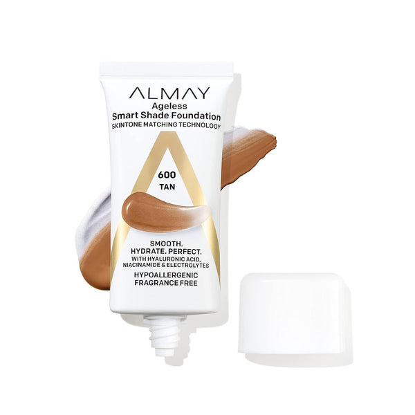 ALMAY - Ageless Smart Shade Foundation, Tan - 1 fl. oz. (30 ml)
