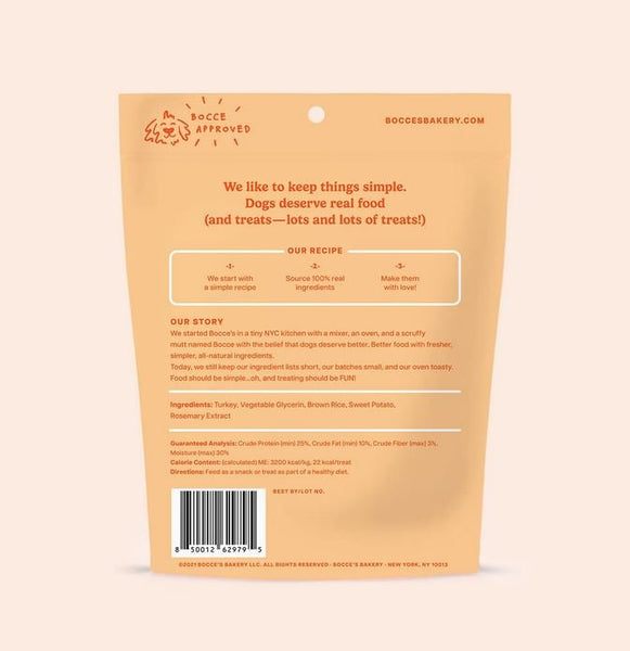 BOCCE'S BAKERY - Grazers Turkey & Sweet Potato Jerky Sticks - 4 oz (113 g)