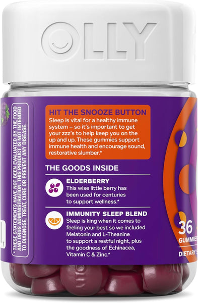 OLLY - Immunity Sleep - 36 Gummies