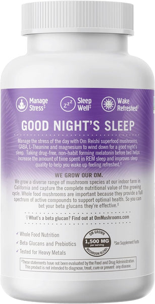 OM MUSHROOM - Mushroom Sleep - 90 Capsules