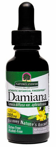 Natures Answer Damiana Leaves Alcohol Free