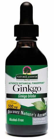 Natures Answer Ginkgo Leaf Alcohol Free