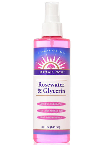 Heritage Rosewater and Glycerin with Atomizer