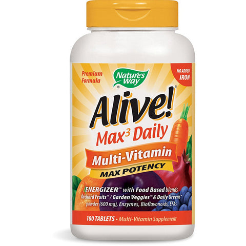 NATURES WAY - Alive! Max3 Daily Adult Multivitamin
