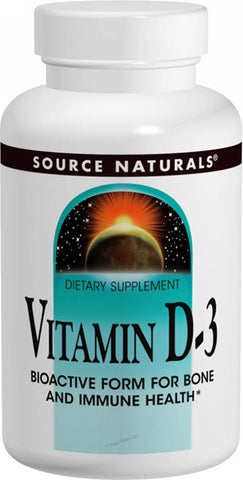 Source Naturals Vitamin D 3 2000 IU