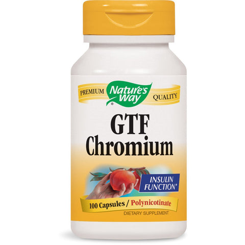 NATURES WAY - GTF Chromium Polynicotinate