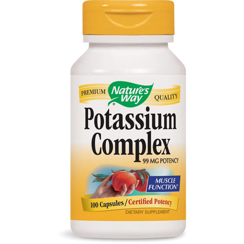 NATURES WAY - Potassium Complex 99 mg Potency