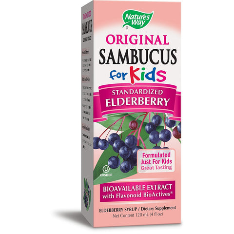 NATURES WAY - Original Sambucus for Kids Standardized Elderberry