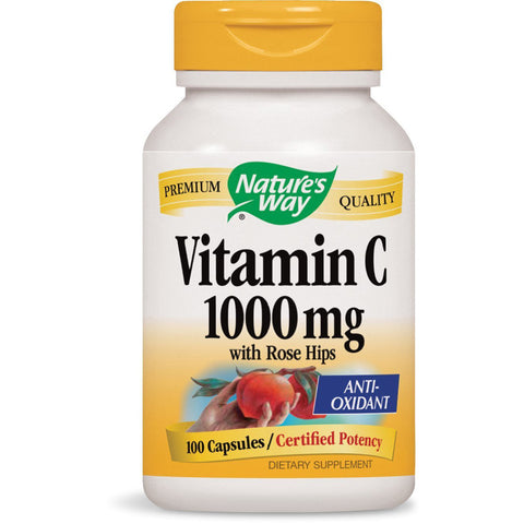 NATURES WAY - Vitamin C 1000 mg with Rose Hips