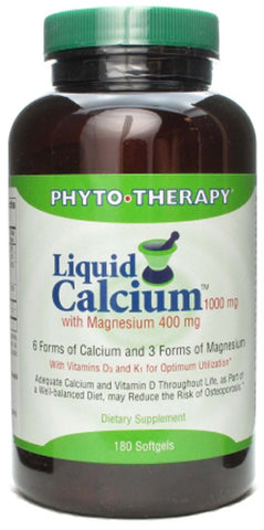 Phyto-Therapy Liquid Calcium RX 1000 mg