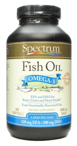 Spectrum Organic Fish Oil 1000 mg