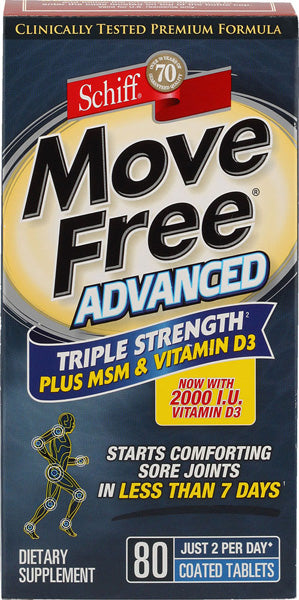Schiff Move Free Advanced plus MSM Plus Vitamin D