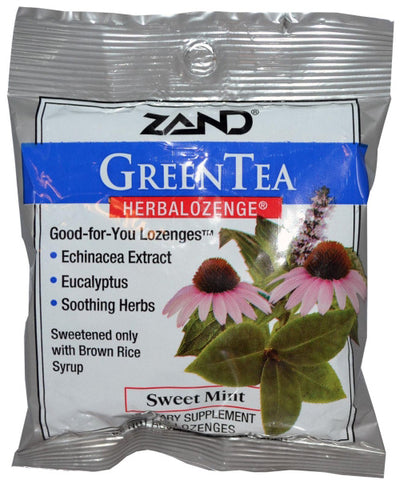 Zand Green Tea with Echinacea Lozenges