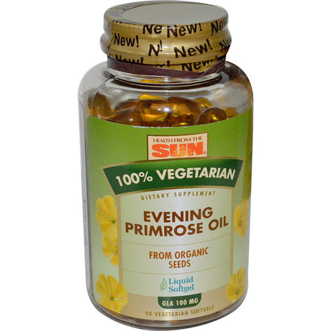 HealthFromTheSun 100 Vegetarian Evening Primrose Oil