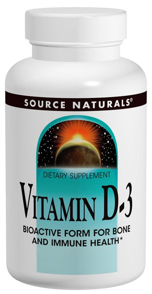 Source Naturals Vitamin D 3 5000 IU