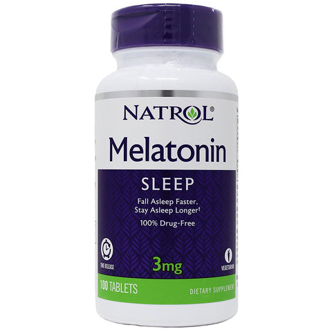 Natrol Melatonin 3 mg Time Release
