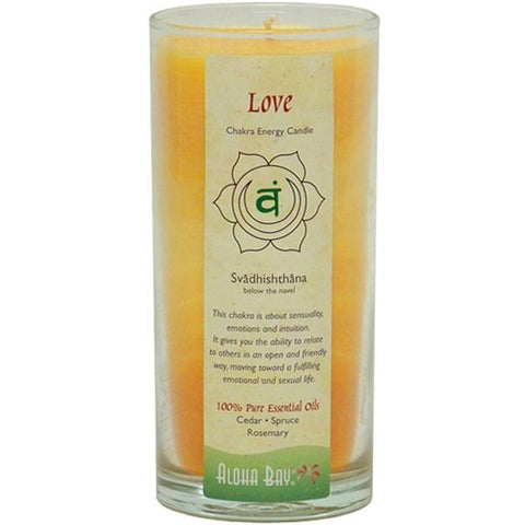 ALOHA BAY - Candle Chakra Energy Jars Love