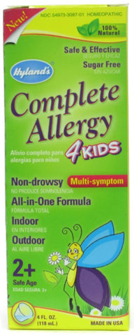 HYLANDS - Complete Allergy 4 Kids