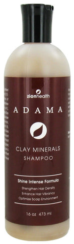 Zion Health Shampoo Adama Clay Minerals