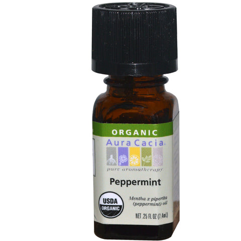 AURA CACIA - Organic Essential Oil Natural Peppermint