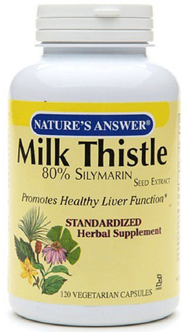 Natures Answer Milk Thistle Seed Standardized