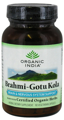 Organic India Brahmi Gotu Kola Formula