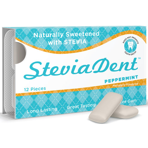 STEVITA - SteviaDent Chewing Gum Peppermint