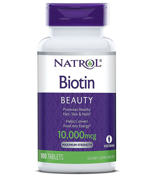 Natrol Biotin 10000 mcg Maximum Strength