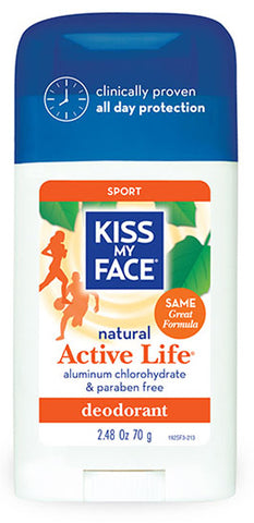 Kiss My Face Active Life Stick Sport Deodorant