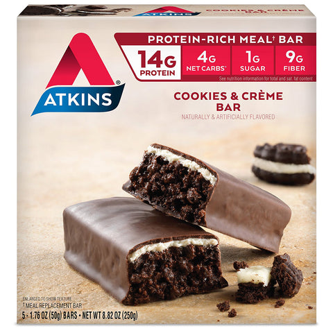 ATKINS - Advantage Cookies & Creme Bars