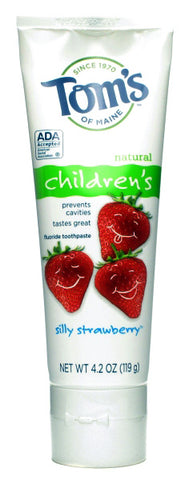 Toms Of Maine Silly Strawberry Fluoride
