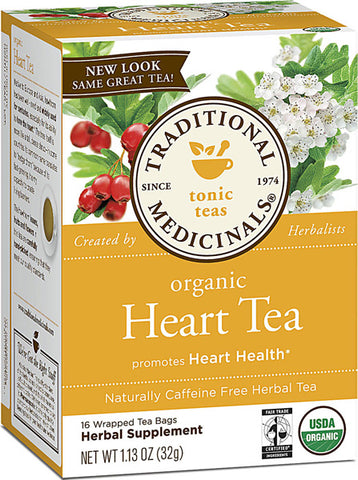 Traditional Medicinal Heart Tea with Hawthorn