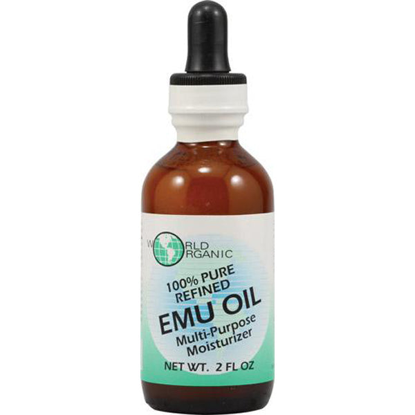 WORLD ORGANIC - EMU Oil 100% Pure with Dropper