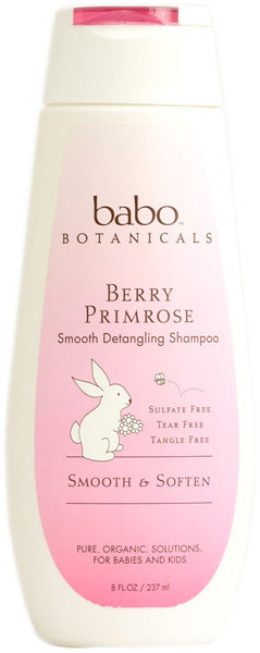 Babo Botanicals - Smooth Detangling Shampoo Berry Primrose