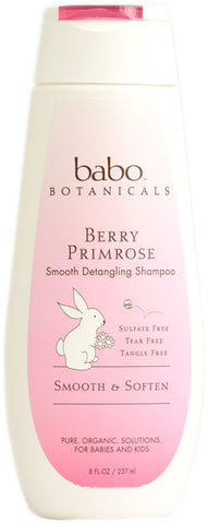 Babo Botanicals - Smooth Detangling Shampoo Berry Primrose