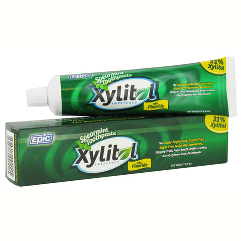 Epic Dental Xylitol Toothpaste, Spearmint