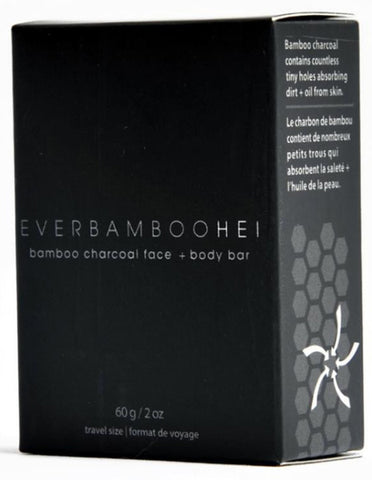 Ever Bamboo Charcoal HeI Face and Body Soap