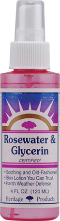 Heritage Rosewater & Glycerin with Atomizer